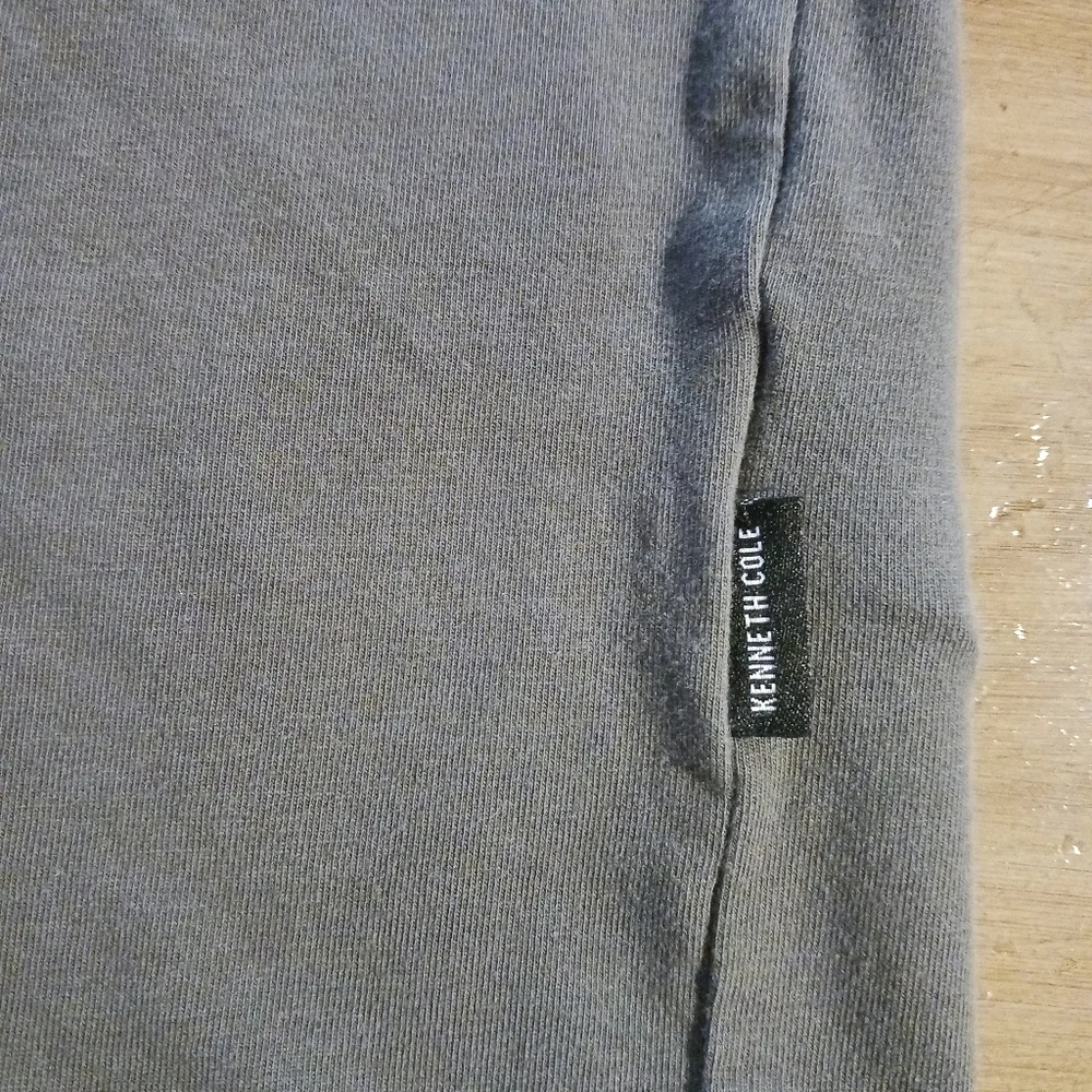 Kenneth Cole Mens XL Longsleeve Gray Minimalist Monochrome EUC - Picture 9 of 11